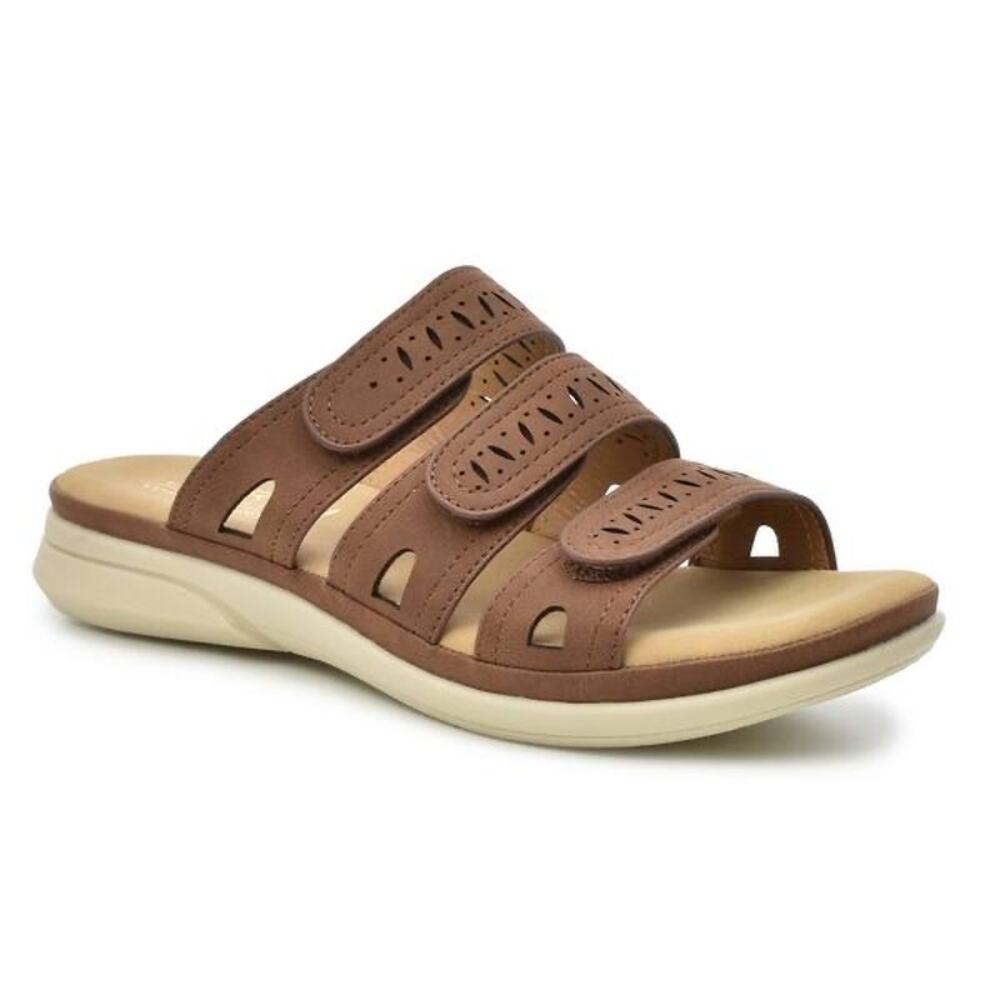 Taryn Rose Women's Taylor Sandals Sz 6.5 Comfort‎ Walking Neutral Everyday